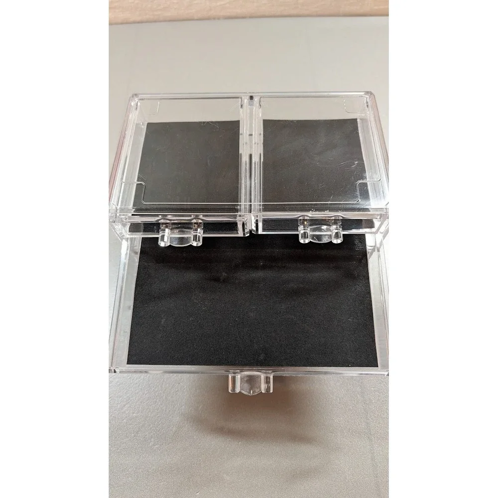 Premium Acrylic 6 Drawer Storage Box Organizer‎ for Coins Currency Collectibles